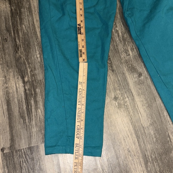 Lucy & Yak rare teal dungarees overalls - size 30 organic cotton - Picture 5 of 12